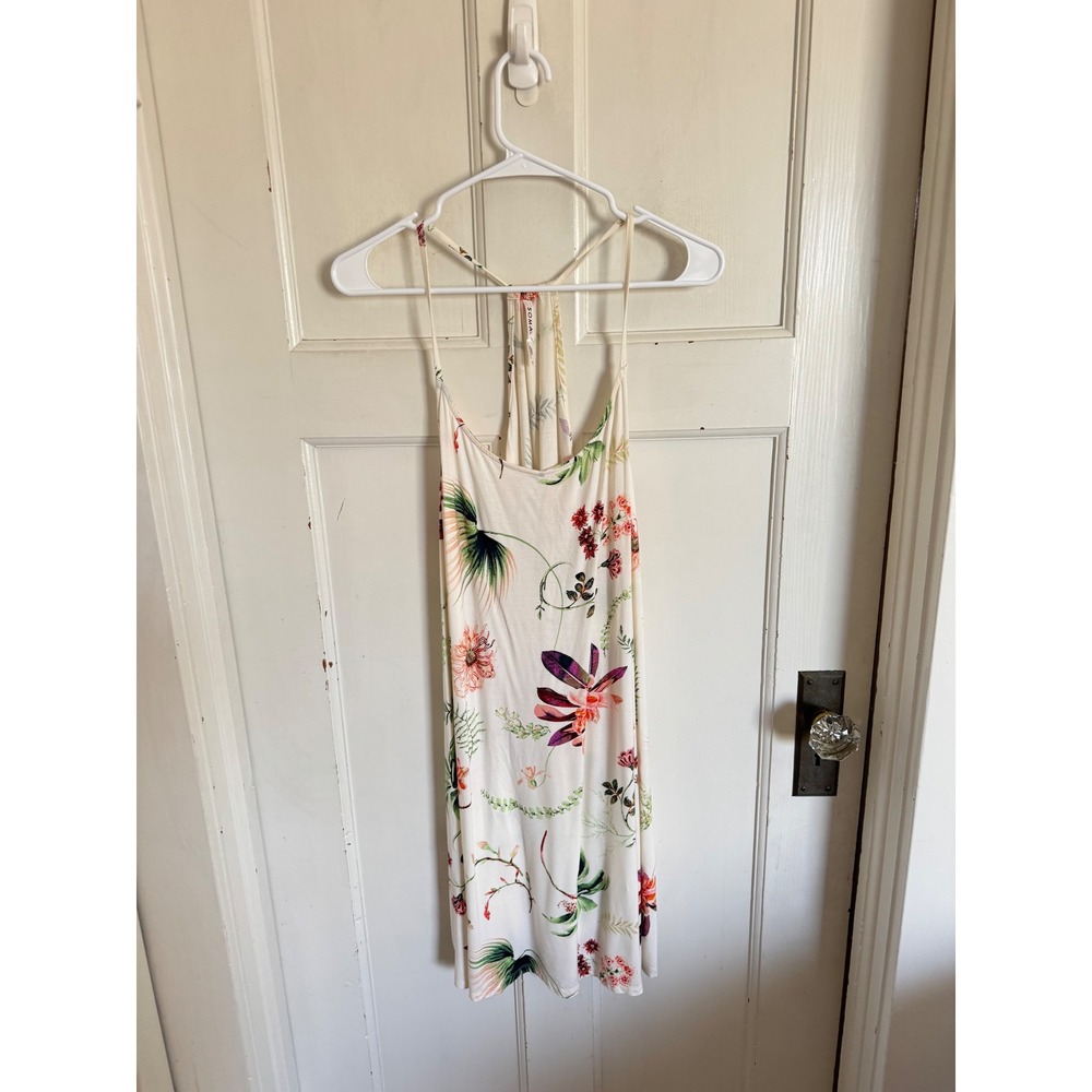 Soma Cool Nights tropical floral print night gown size xl